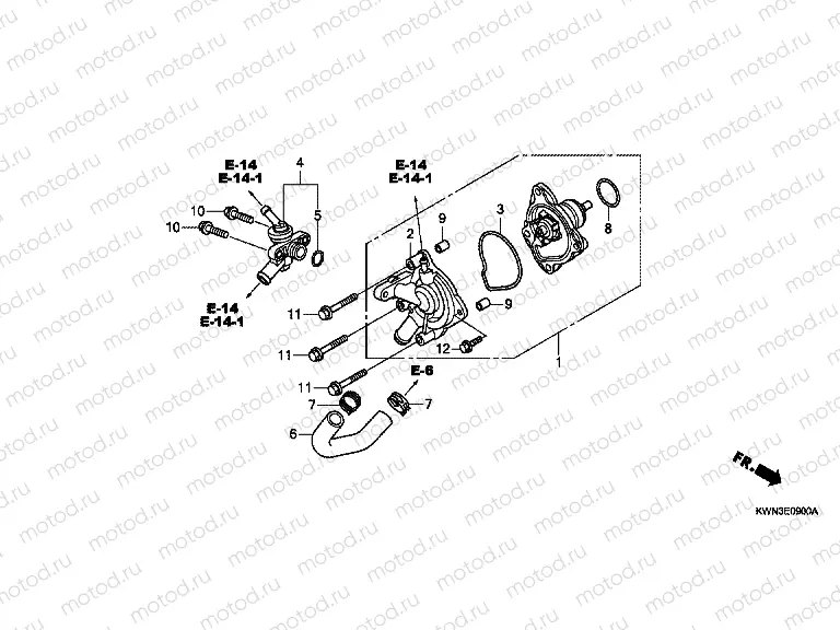 E-9 WATER PUMP