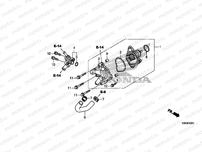 E-9 WATER PUMP