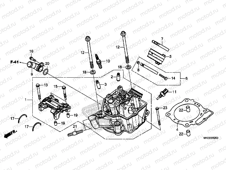 E2 CYLINDER HEAD