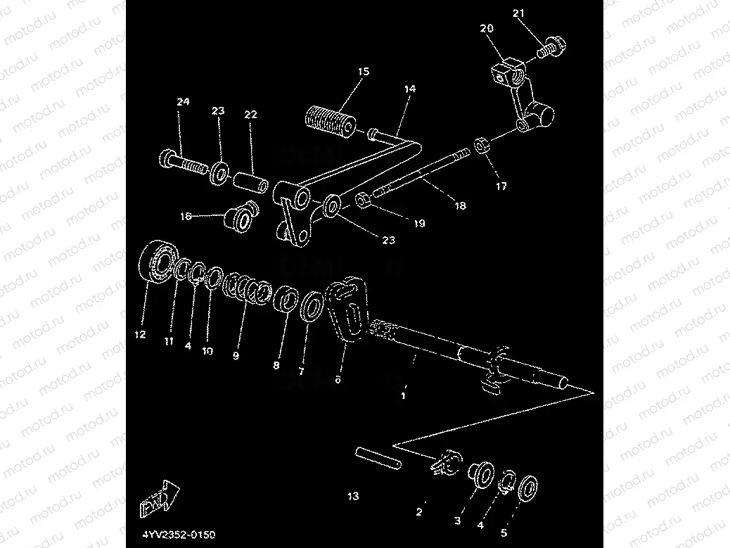 EJE DE CAMBIO & PEDAL