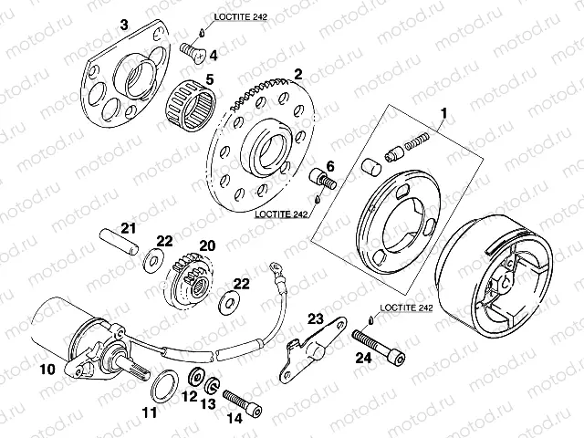 ELECTRIC STARTER