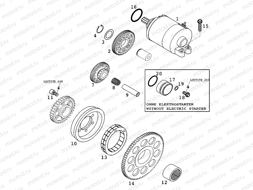 ELECTRIC STARTER