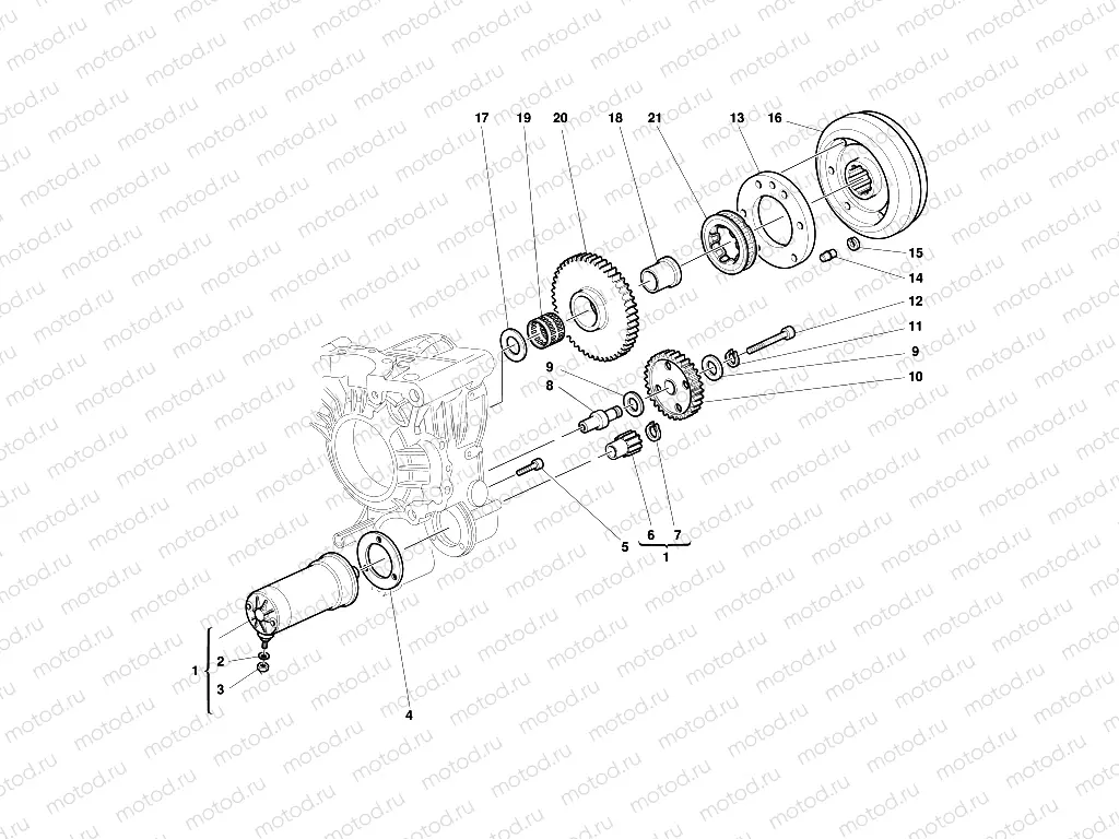 ELECTRIC STARTER AND IGNITION