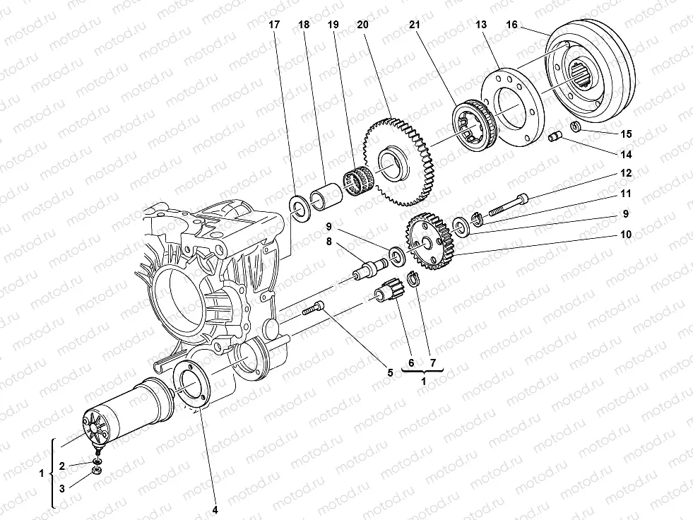 ELECTRIC STARTER AND IGNITION