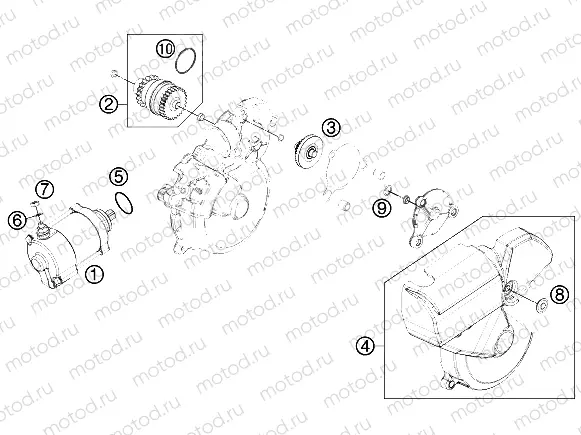 ELECTRIC STARTER|Engine|40