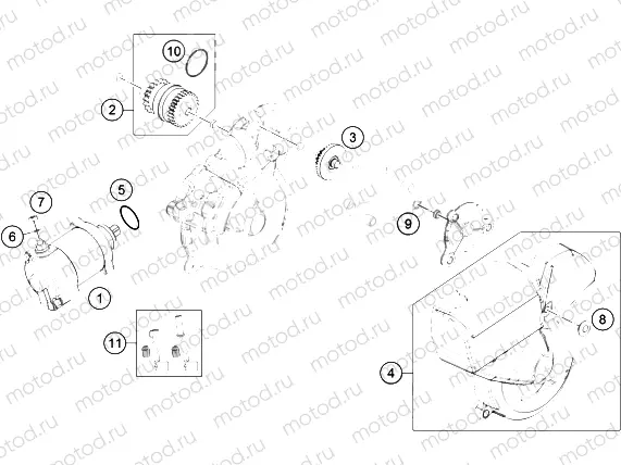 ELECTRIC STARTER|Engine|40