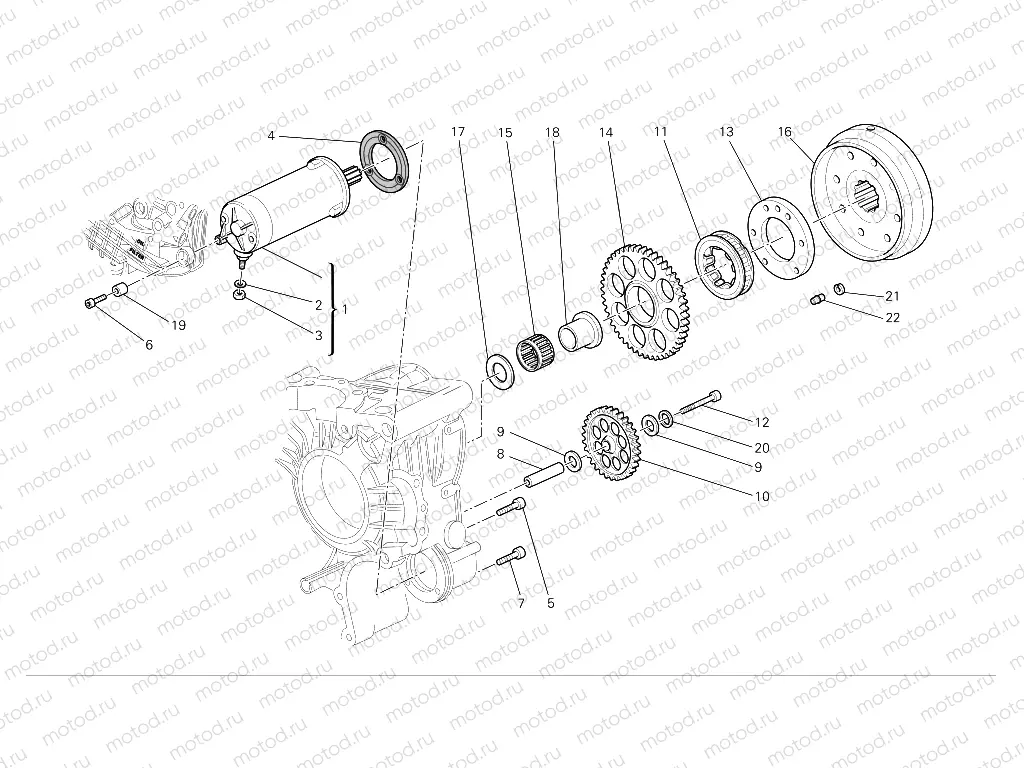 Electric starting and ignition