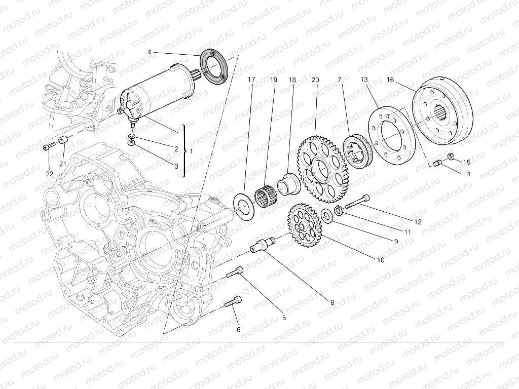 Electric starting and ignition