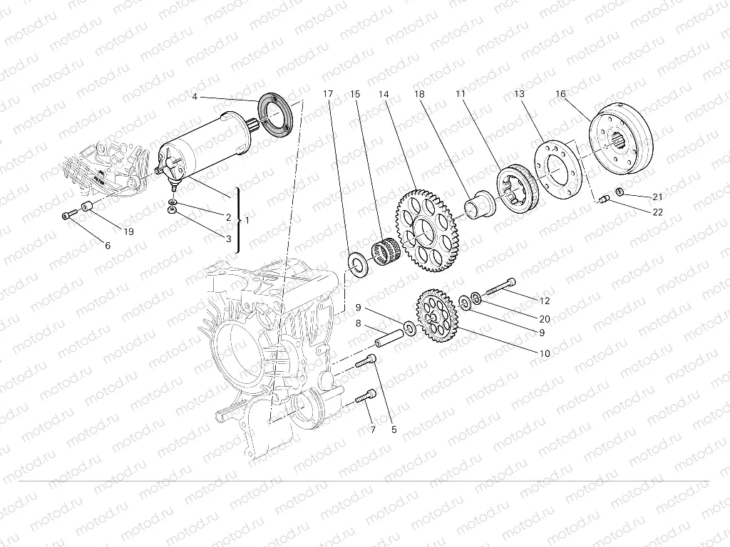 Electric starting and ignition