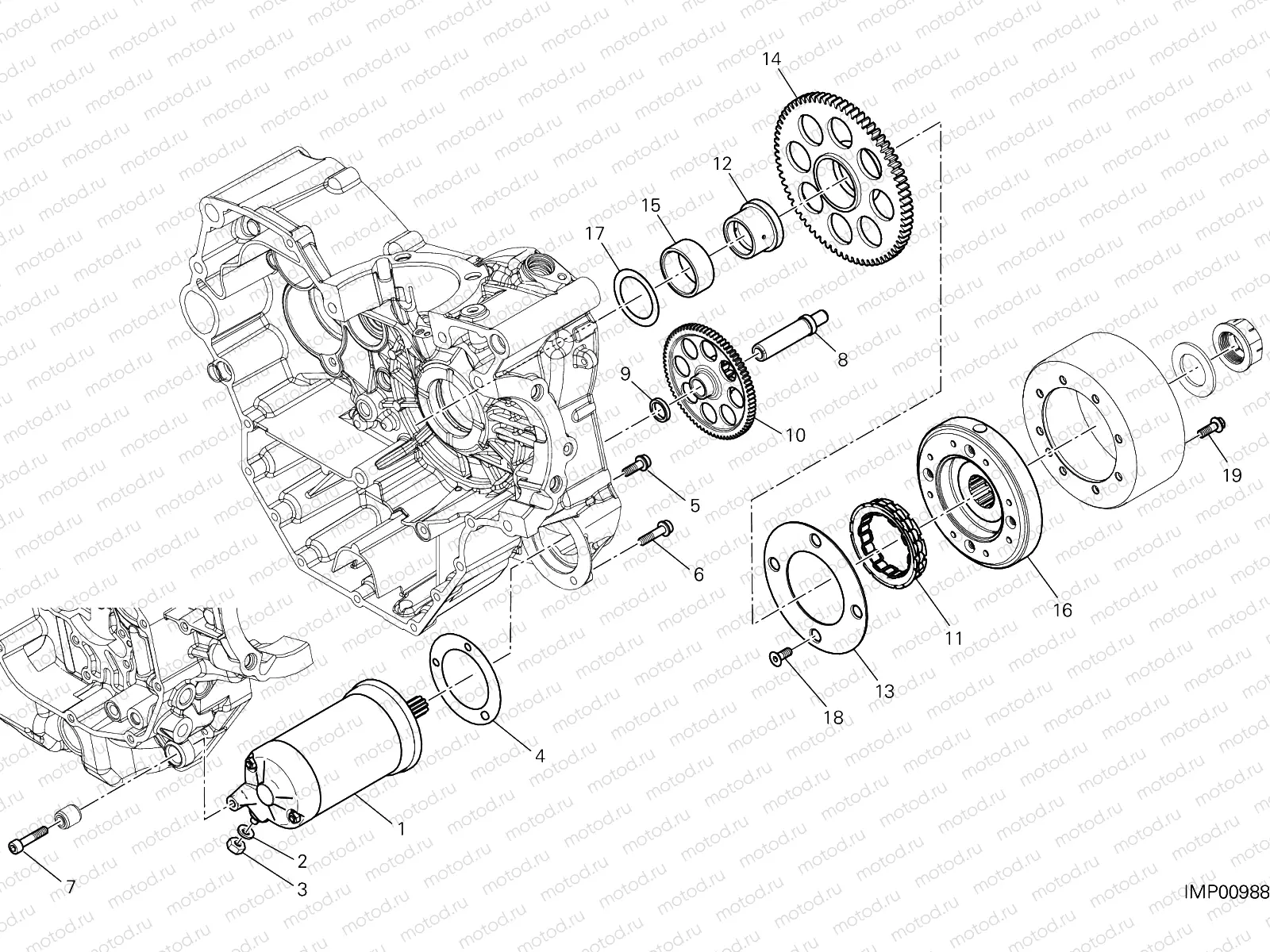 ELECTRIC STARTING AND IGNITION [MOD:HYM939SP]