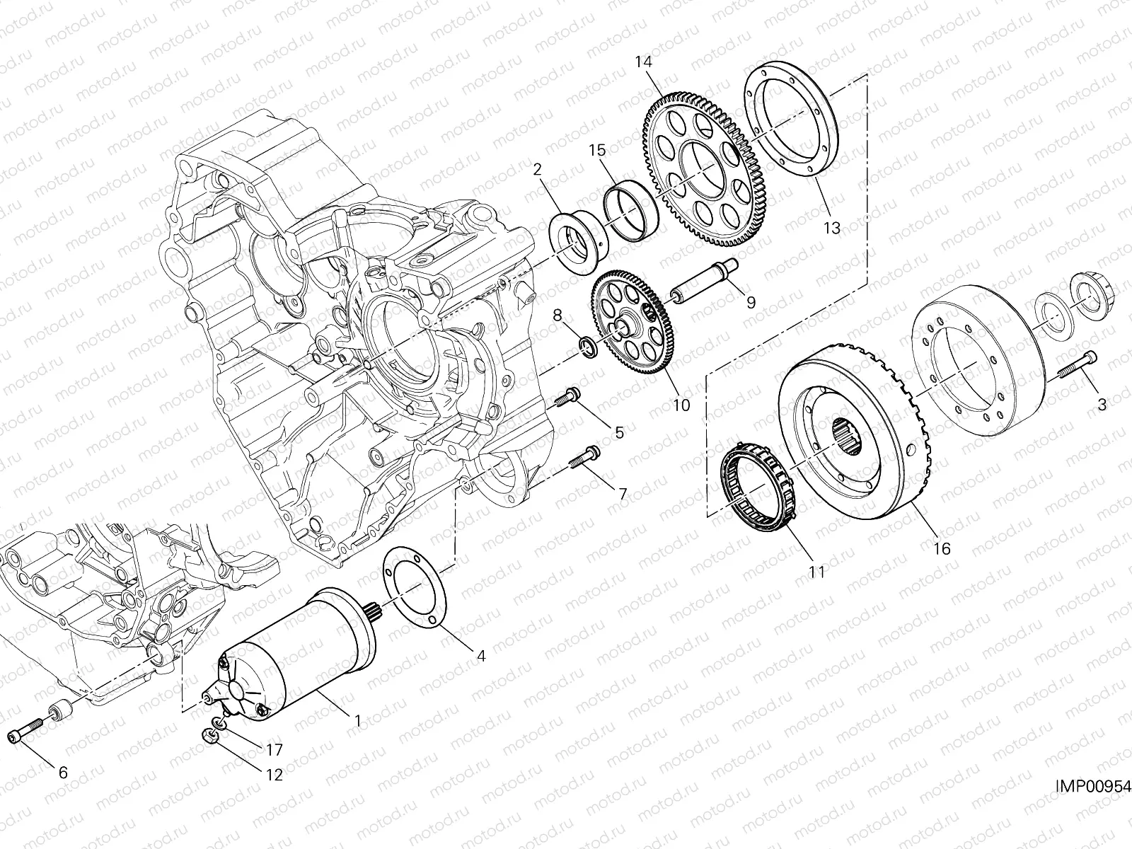 ELECTRIC STARTING AND IGNITION [MOD:MS1200E]