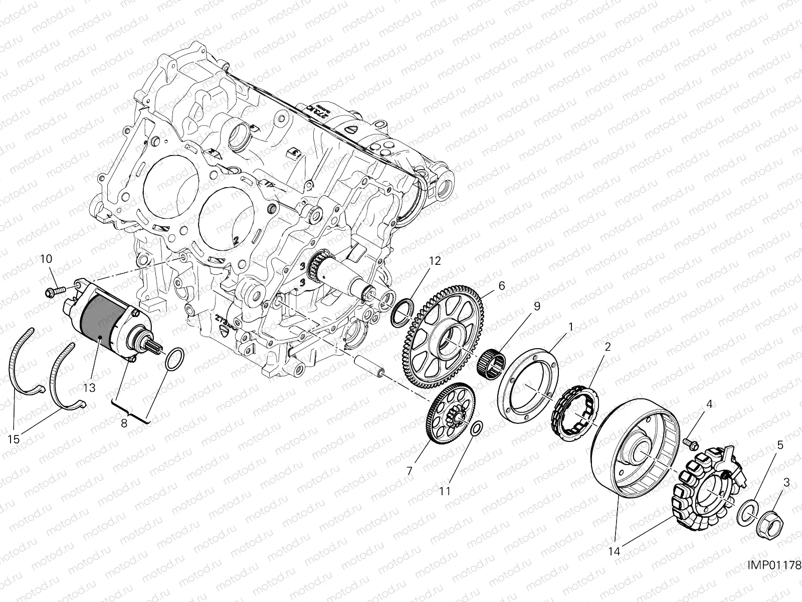 ELECTRIC STARTING AND IGNITION [MOD:PANV4 R]