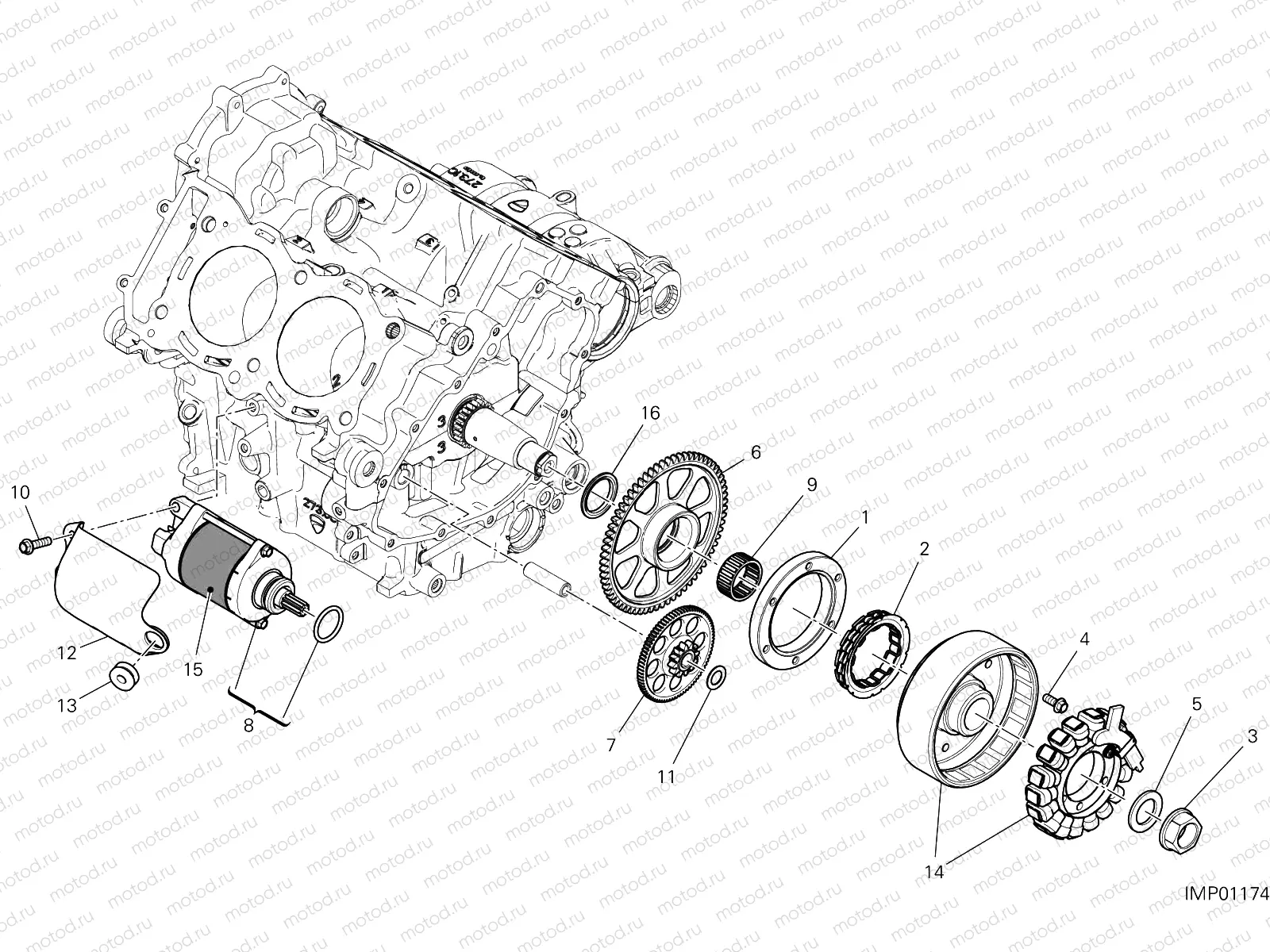 ELECTRIC STARTING AND IGNITION [MOD:PANV4 SP,PANV4SPM]