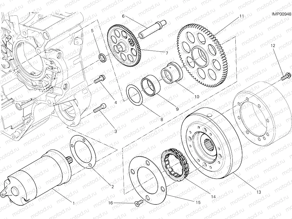 ELECTRIC STARTING AND IGNITION [MOD:SCR800C]