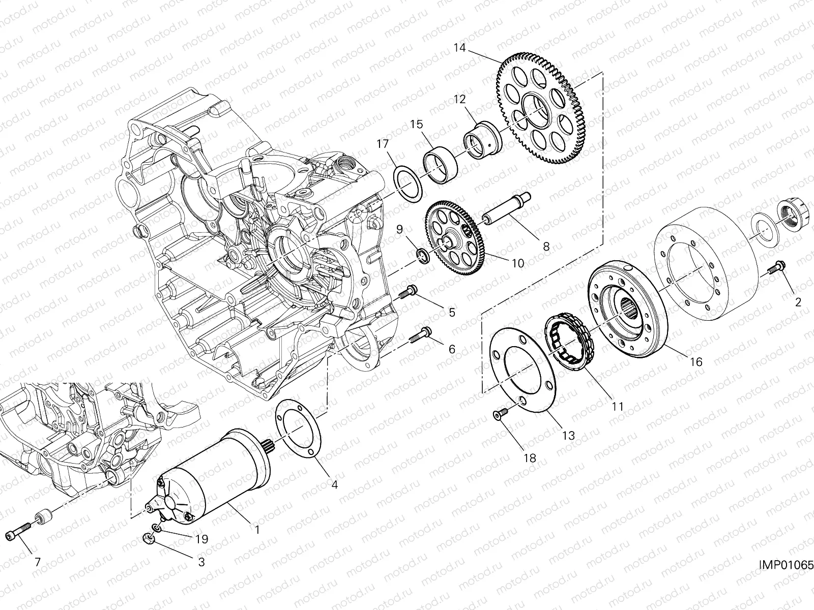 ELECTRIC STARTING AND IGNITION [MOD:SS 939 S]