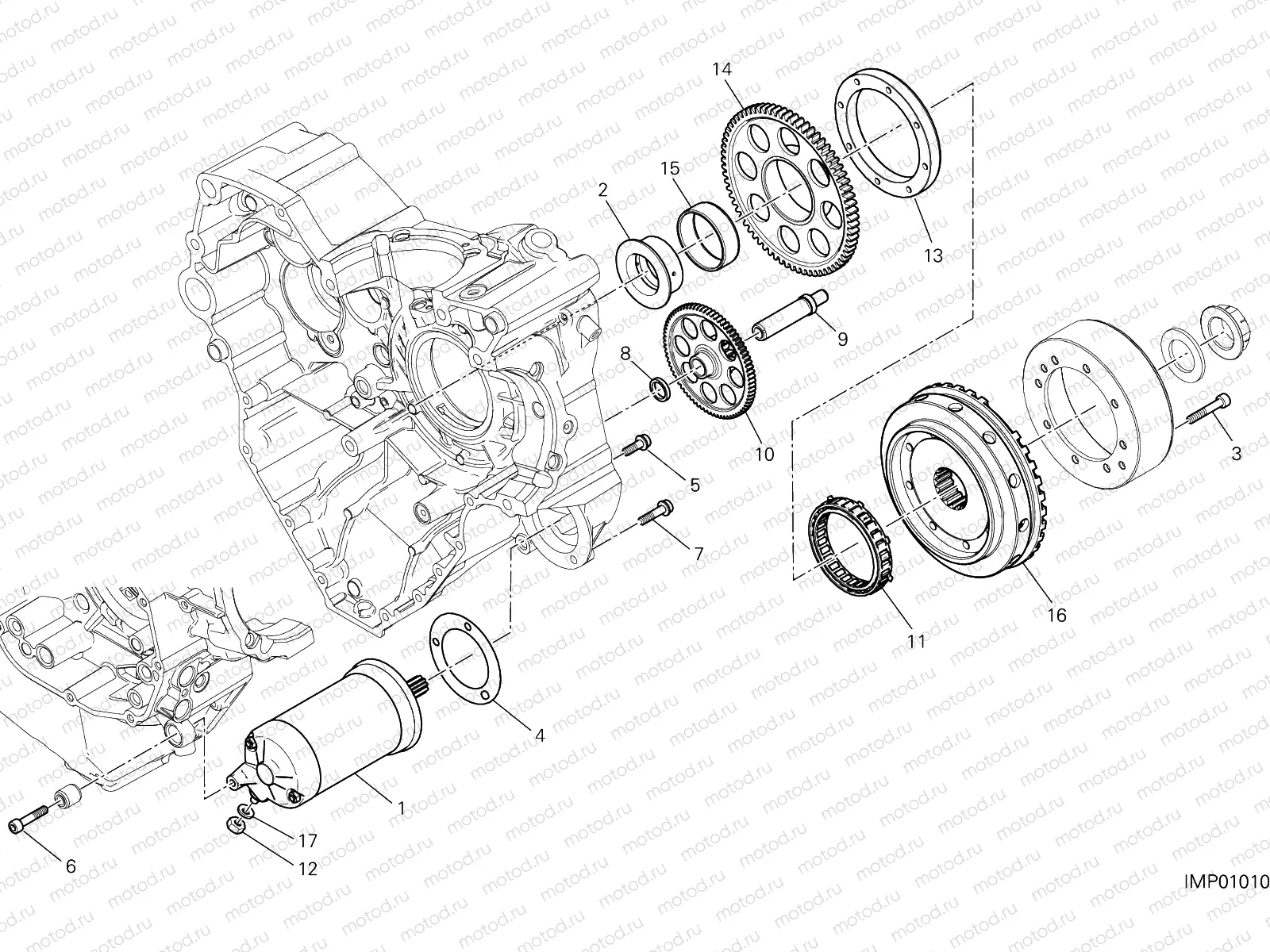 ELECTRIC STARTING AND IGNITION [MOD:XDVLTOP]