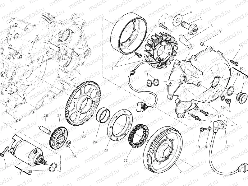 ELECTRIC STARTING AND IGNITION » UNCLASSIFIED