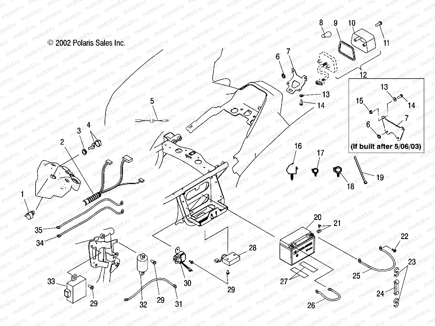 ELECTRICAL - A03GJ50AA/AB (4975767576B12) | ELECTRICAL - A03GJ50AA/AB (4975767576B12)