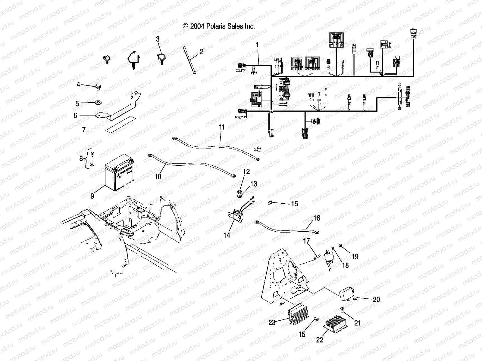 ELECTRICAL - A05JD32EA (4997869786C10) | ELECTRICAL - A05JD32EA (4997869786C10)