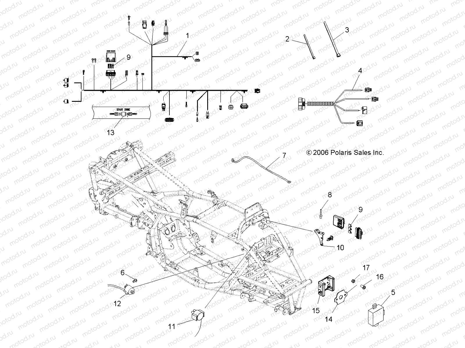 ELECTRICAL - A07GP52AA/AB (49ATVELECT07OUT525) | ELECTRICAL - A07GP52AA/AB (49ATVELECT07OUT525)