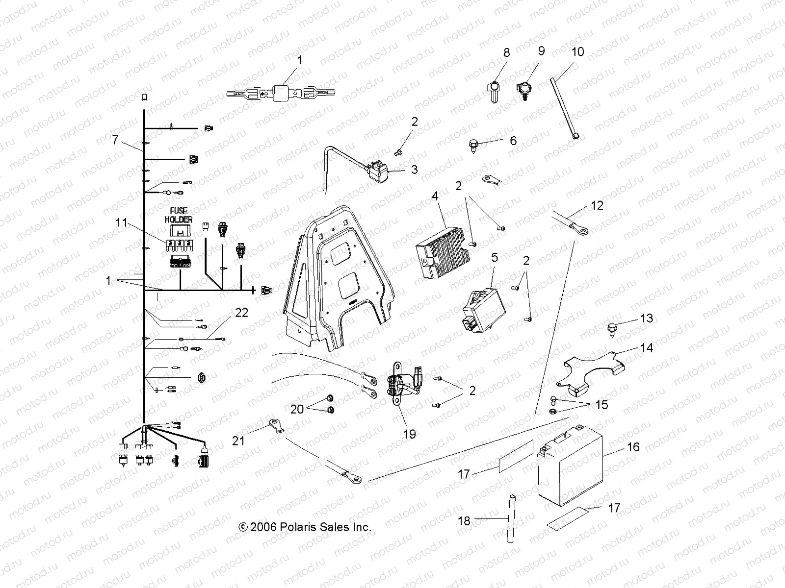 ELECTRICAL - A07LB27AA/AC/LH27AA/AB/AC/AD/AL (49ATVELECT07HAWK) | ELECTRICAL - A07LB27AA/AC/LH27AA/AB/AC/AD/AL (49ATVELECT07HAWK)