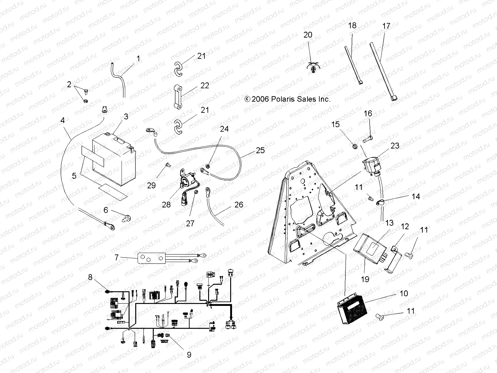 ELECTRICAL - A07MH46AA/AZ (49ATVELECTSP450) | ELECTRICAL - A07MH46AA/AZ (49ATVELECTSP450)