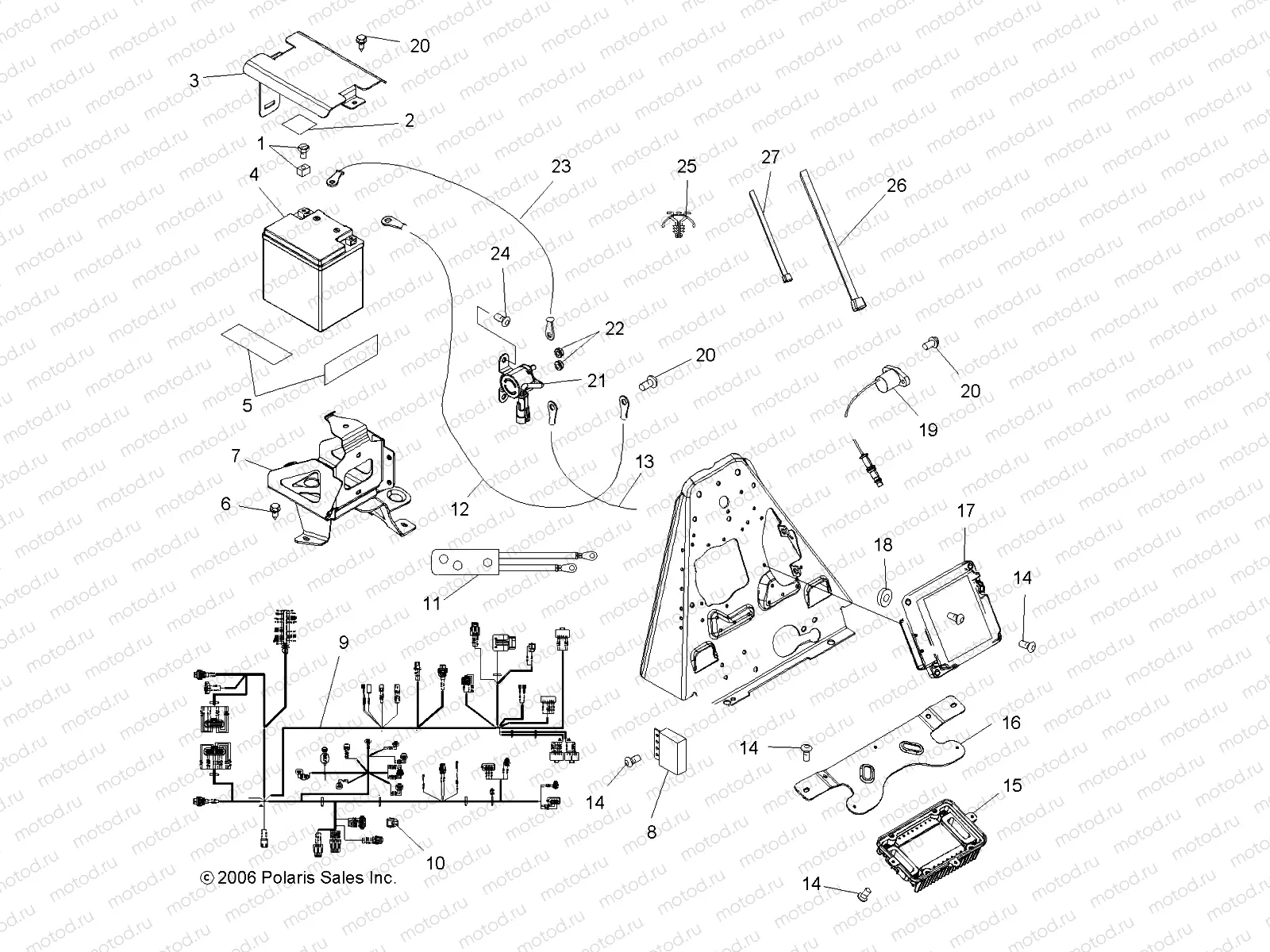 ELECTRICAL - A07TH50EA (49ATVELECTX2QUAD) | ELECTRICAL - A07TH50EA (49ATVELECTX2QUAD)