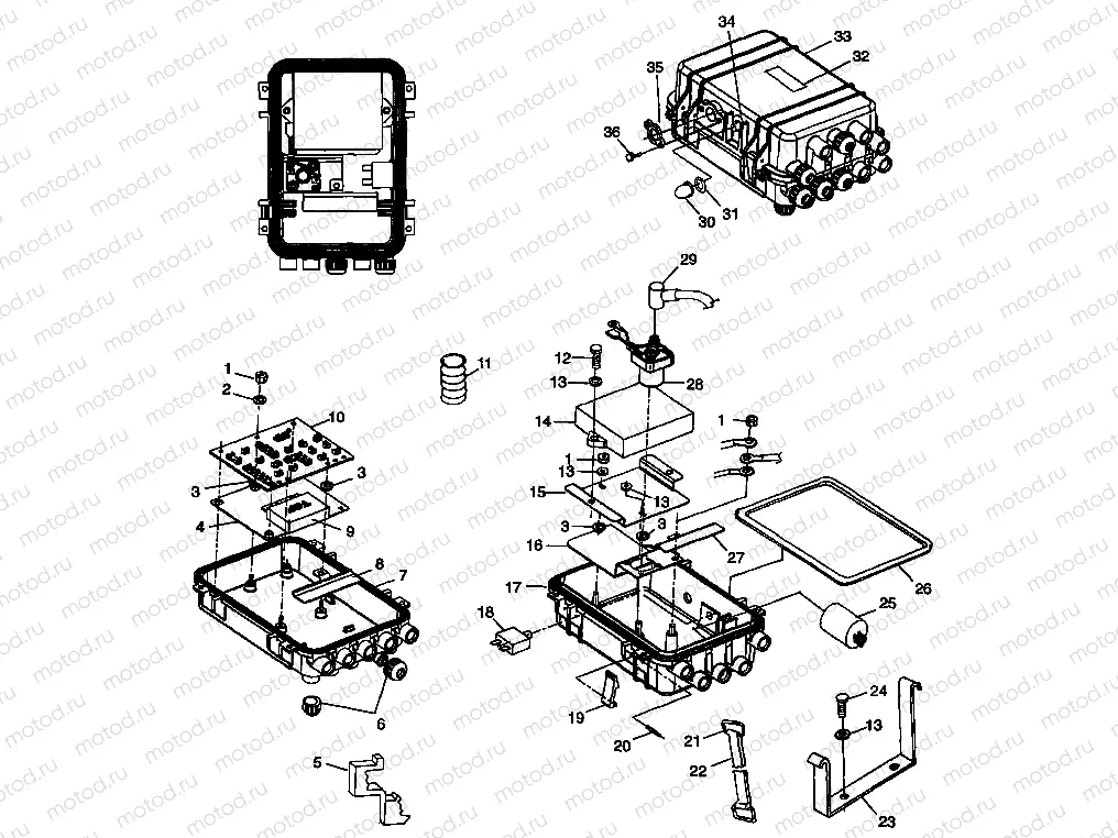 ELECTRICAL BOX - B974978 (4941254125b011) | ELECTRICAL BOX - B974978 (4941254125b011)