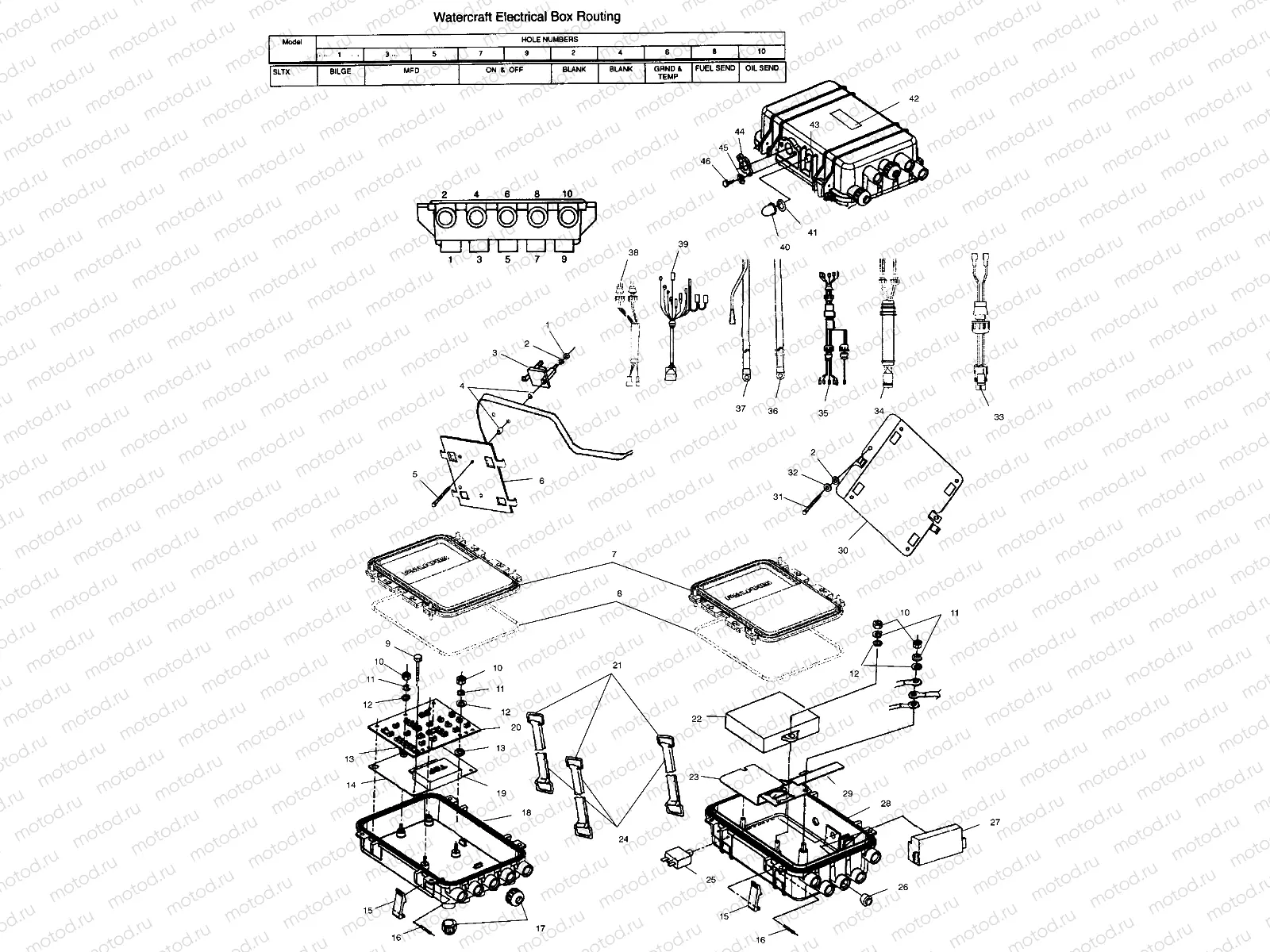 ELECTRICAL BOX - B994596 (4955995599b011) | ELECTRICAL BOX - B994596 (4955995599b011)