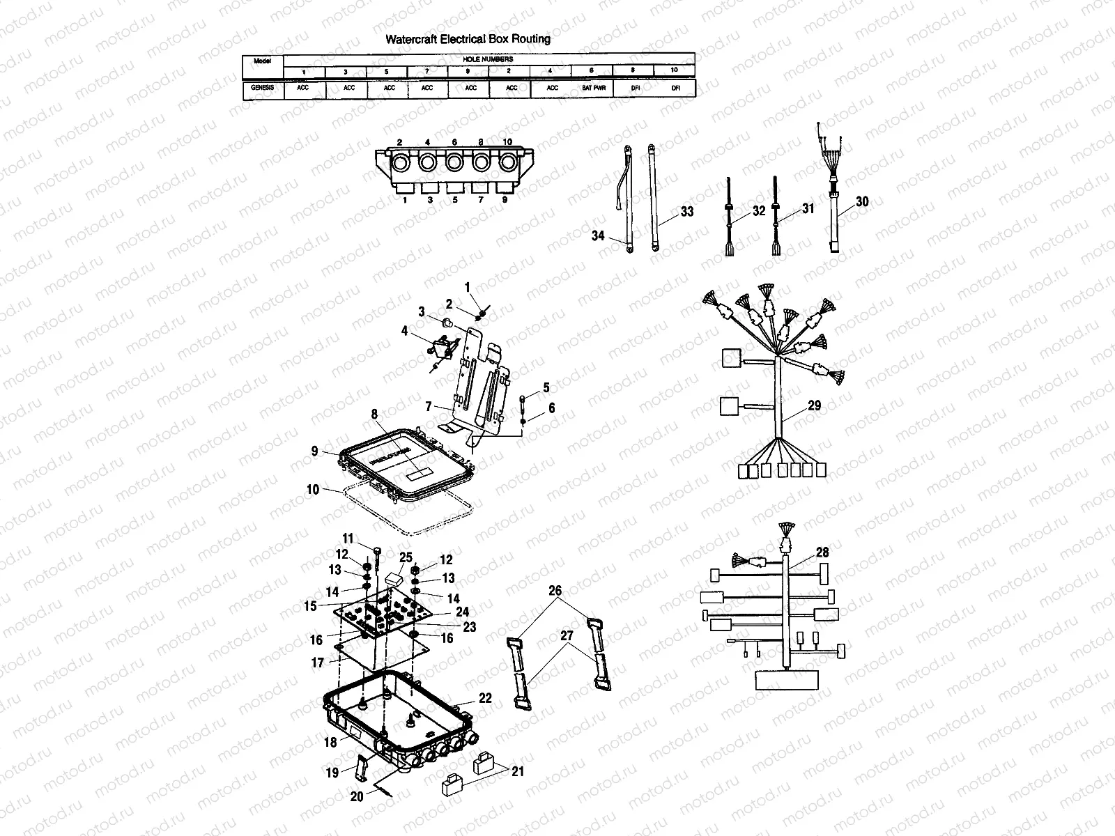 ELECTRICAL BOX - I995094 (4951485148B013) | ELECTRICAL BOX - I995094 (4951485148B013)