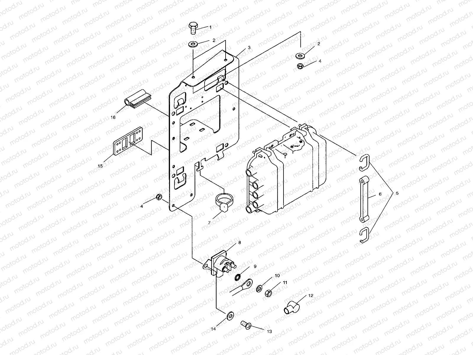 ELECTRICAL BOX MOUNTING - W035197DA/W035197IA (4980998099C01) | ELECTRICAL BOX MOUNTING - W035197DA/W035197IA (4980998099C01)