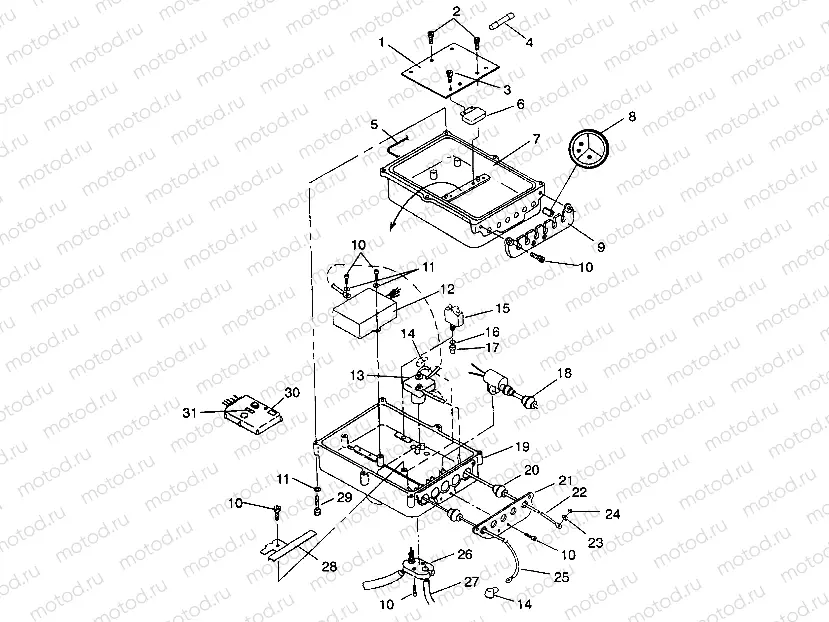 ELECTRICAL BOX SLT 750 B944170 (4925942594020A) | ELECTRICAL BOX SLT 750 B944170 (4925942594020A)