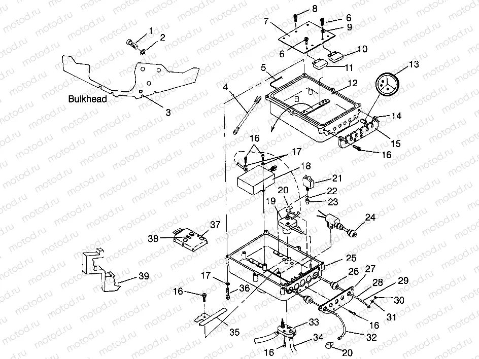 ELECTRICAL BOX SLT 780 B964588 and  Intl. SLT 780 I964588 (4935683568B010) | ELECTRICAL BOX SLT 780 B964588 and  Intl. SLT 780 I964588 (4935683568B010)
