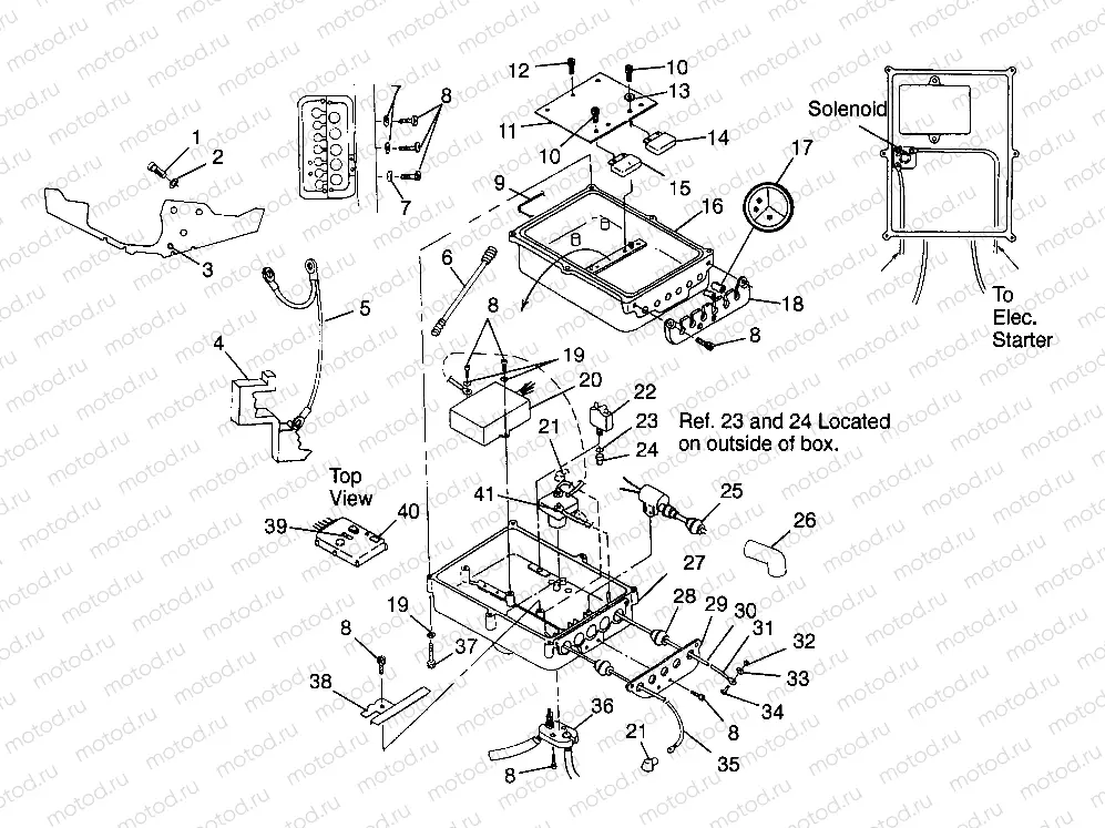 ELECTRICAL BOX SLTX B964590 and Intl. SLTX I964590 (4935783578B010) | ELECTRICAL BOX SLTX B964590 and Intl. SLTX I964590 (4935783578B010)