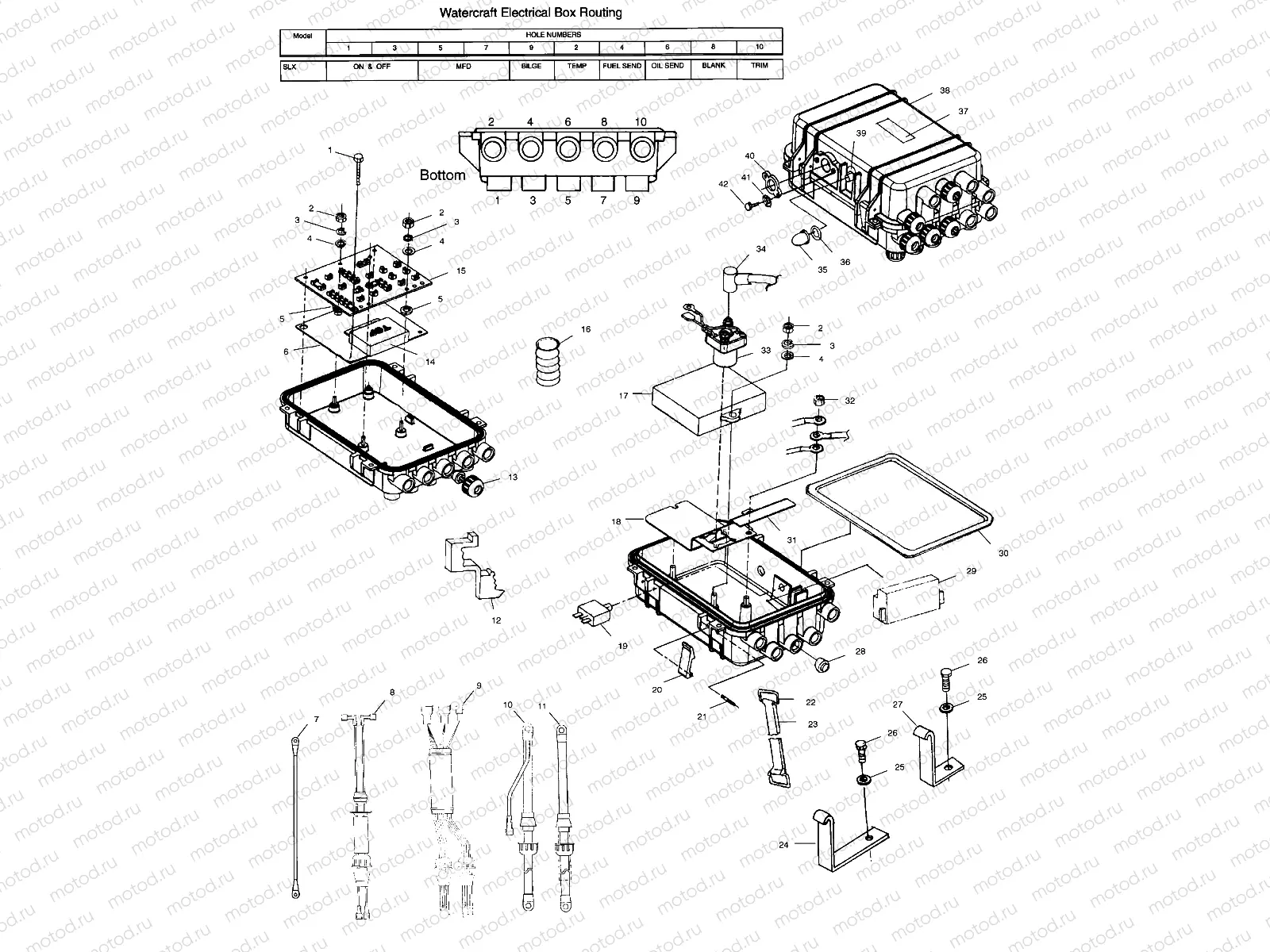 ELECTRICAL BOX - W004699D (4955765576B011) | ELECTRICAL BOX - W004699D (4955765576B011)