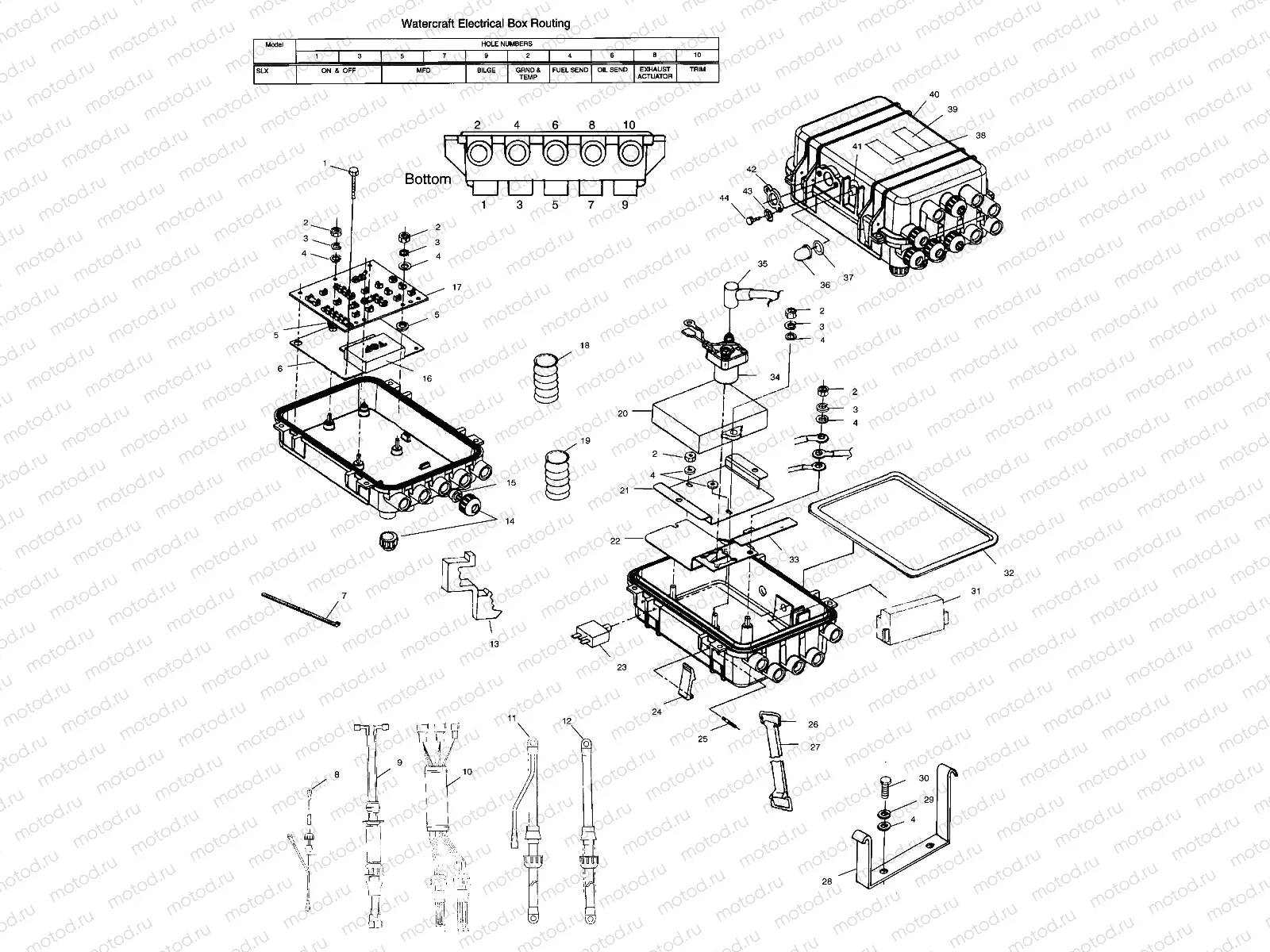 ELECTRICAL BOX - W004978I (4955795579B011) | ELECTRICAL BOX - W004978I (4955795579B011)