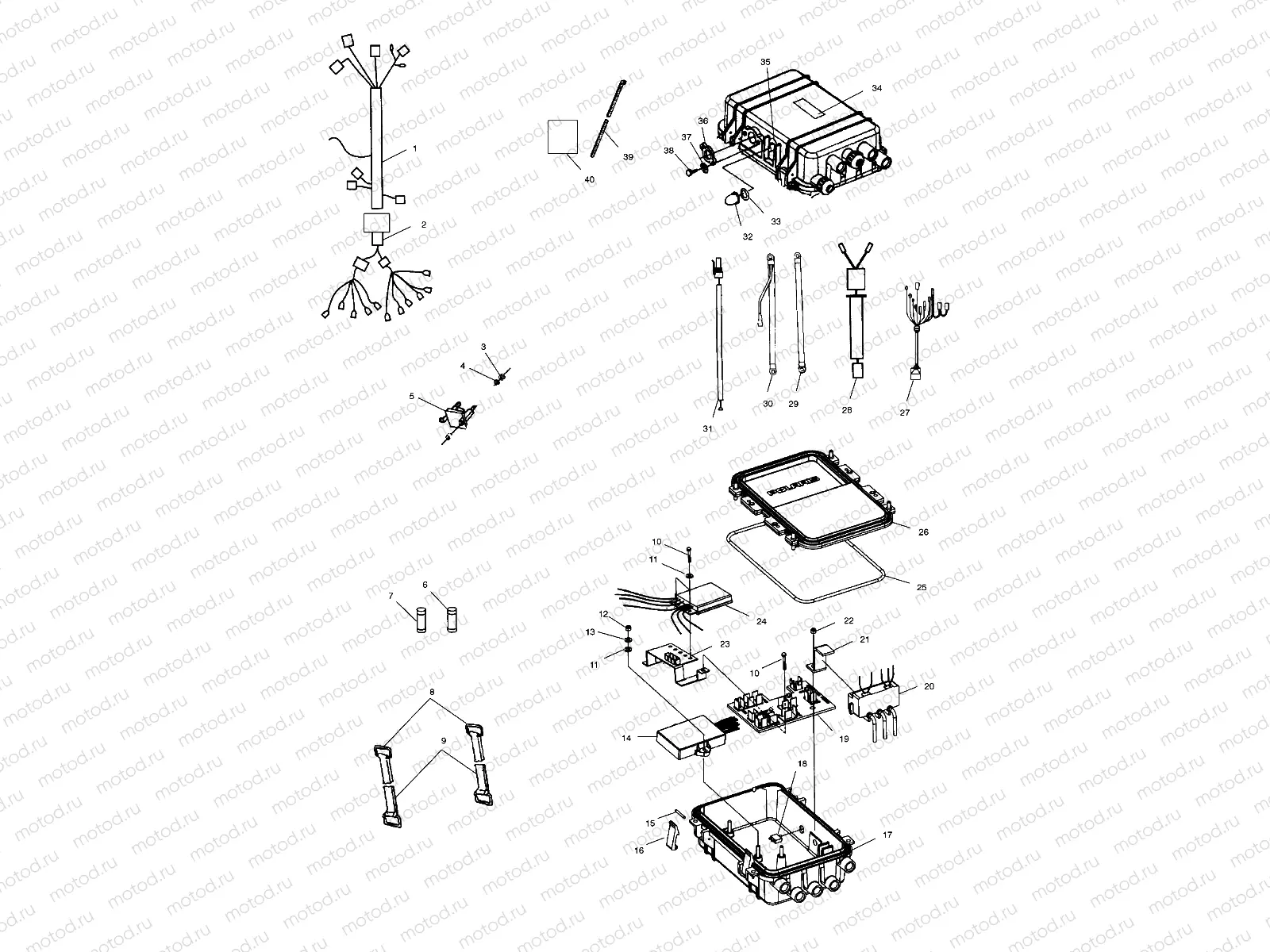 ELECTRICAL BOX - W004999D (4955805580B011) | ELECTRICAL BOX - W004999D (4955805580B011)
