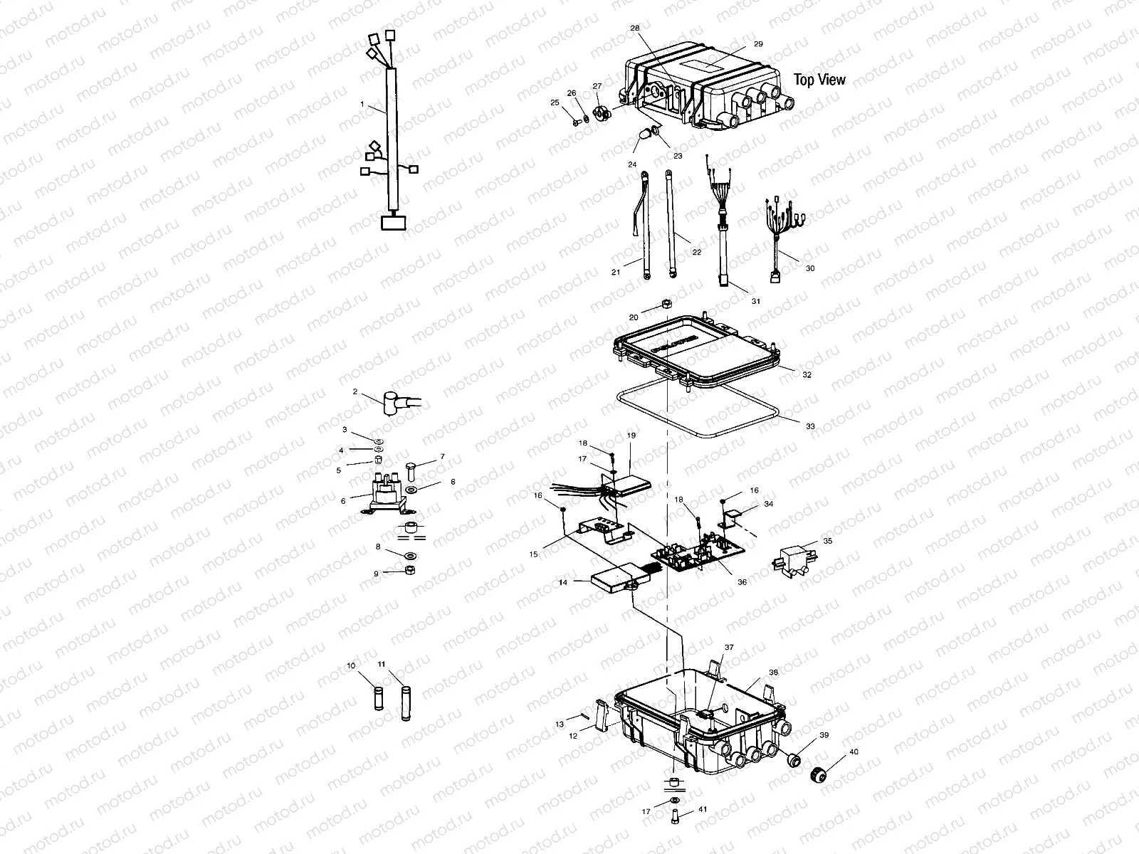ELECTRICAL BOX - W005197I (4955815581C001) | ELECTRICAL BOX - W005197I (4955815581C001)