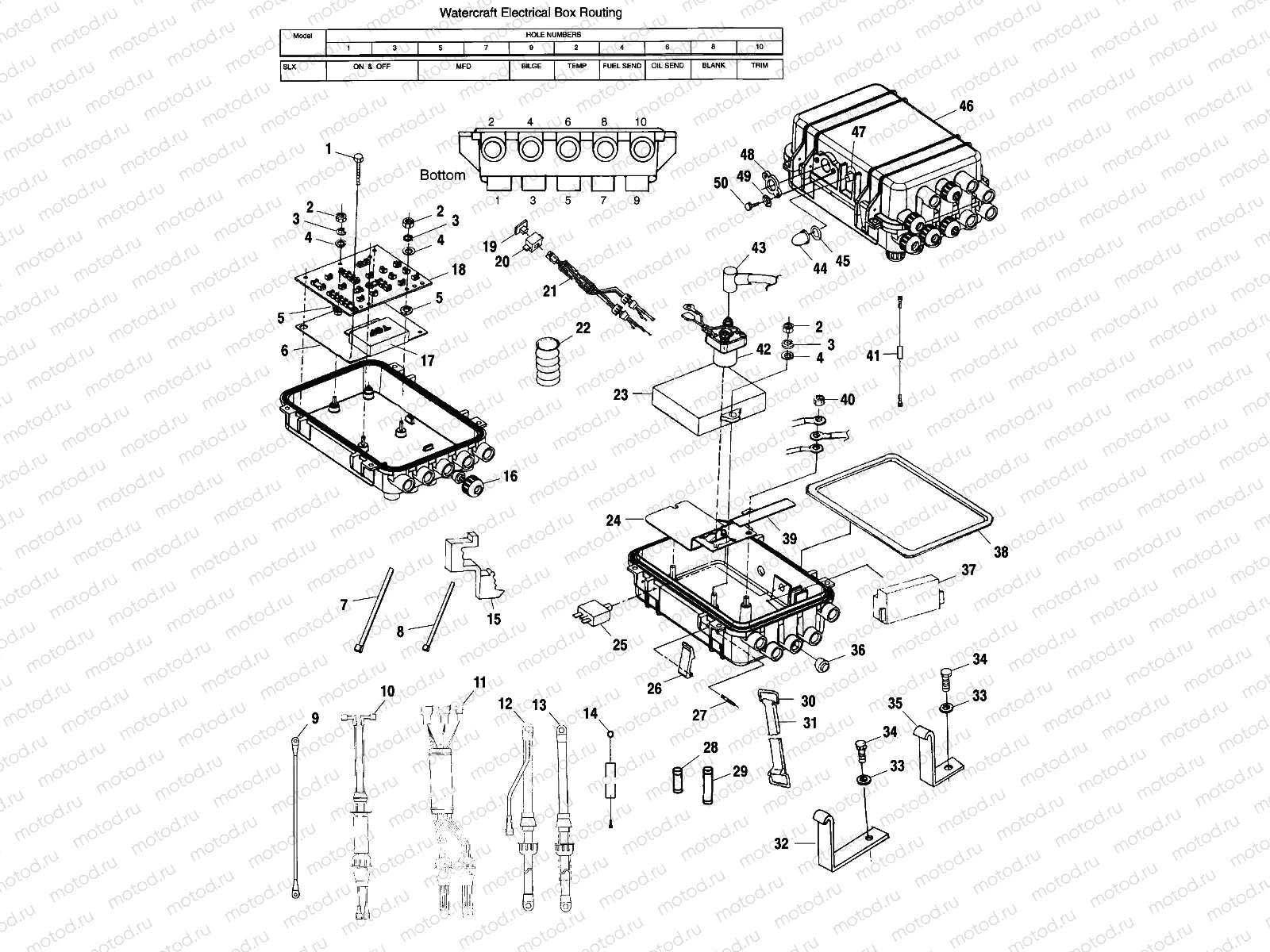 ELECTRICAL BOX - W014699D (4964816481B011) | ELECTRICAL BOX - W014699D (4964816481B011)