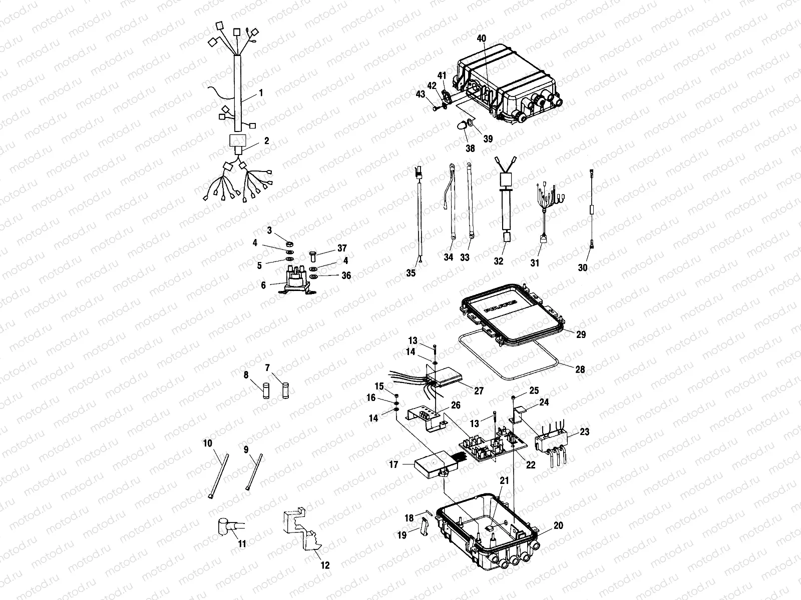 ELECTRICAL BOX - W014999D (4964886488B009) | ELECTRICAL BOX - W014999D (4964886488B009)