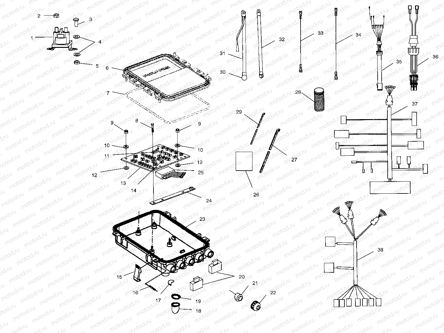 ELECTRICAL BOX - W015198D (4964846484B011) | ELECTRICAL BOX - W015198D (4964846484B011)