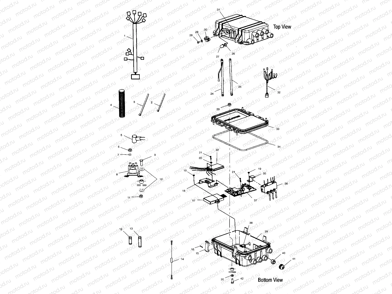 ELECTRICAL BOX - W025199D/W025199I (4971327132B13) | ELECTRICAL BOX - W025199D/W025199I (4971327132B13)