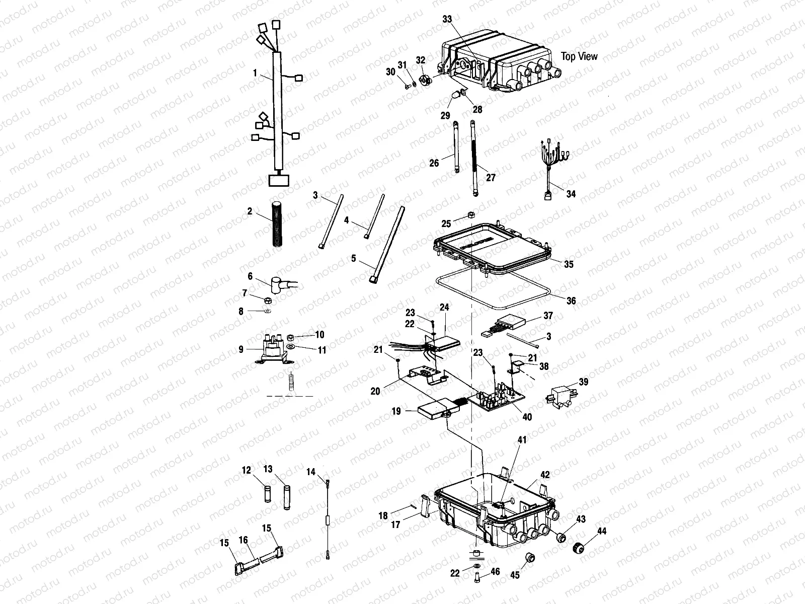 ELECTRICAL BOX - W025297D/W025297I (4975477547B11) | ELECTRICAL BOX - W025297D/W025297I (4975477547B11)