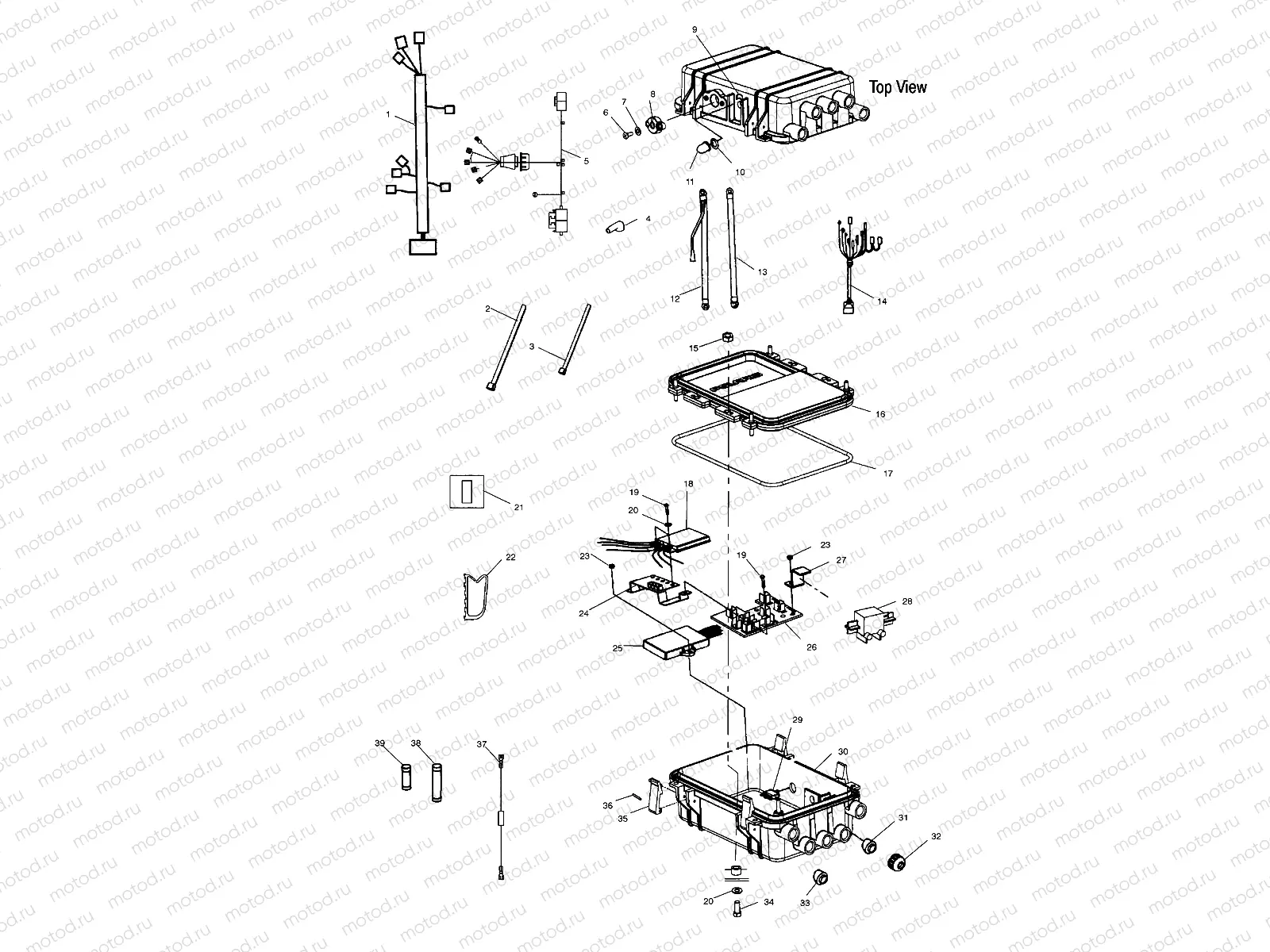 ELECTRICAL BOX - W035197DA/W035197IA (4980998099B13) | ELECTRICAL BOX - W035197DA/W035197IA (4980998099B13)