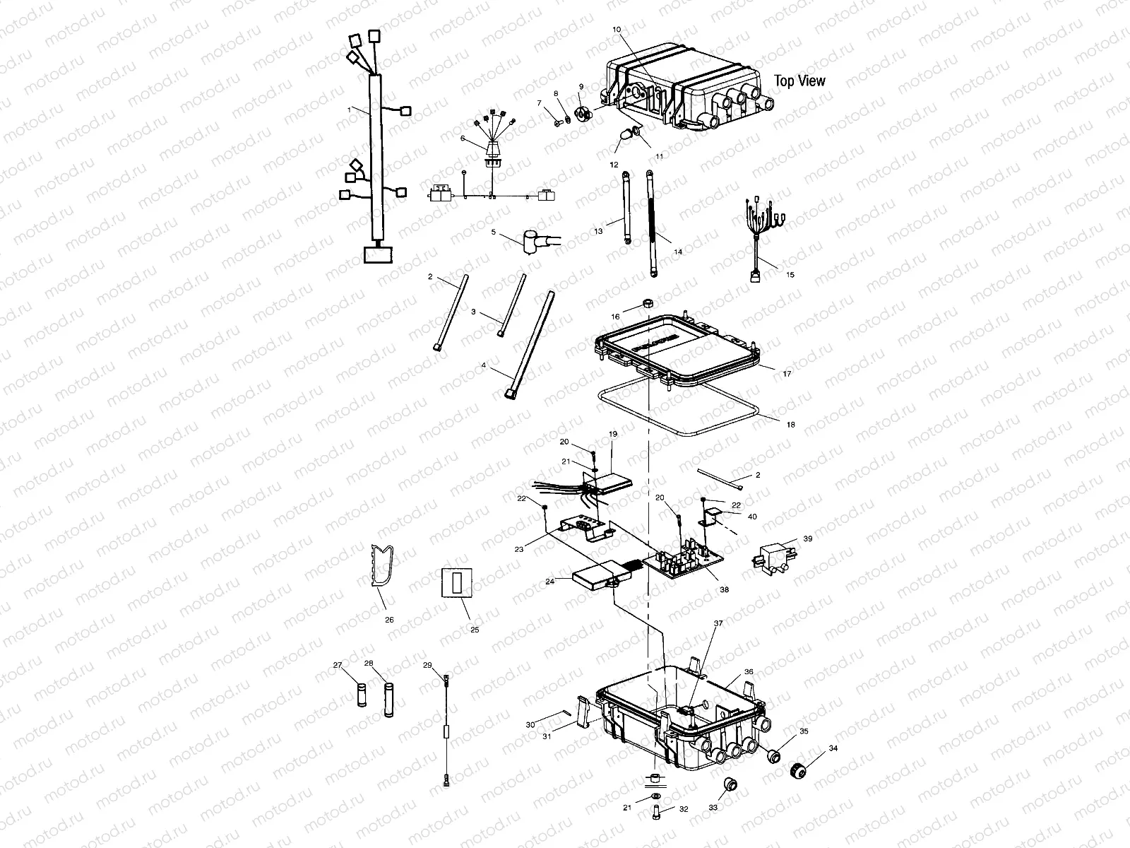 ELECTRICAL BOX - W035297DA/W035297IA (4980978097B11) | ELECTRICAL BOX - W035297DA/W035297IA (4980978097B11)