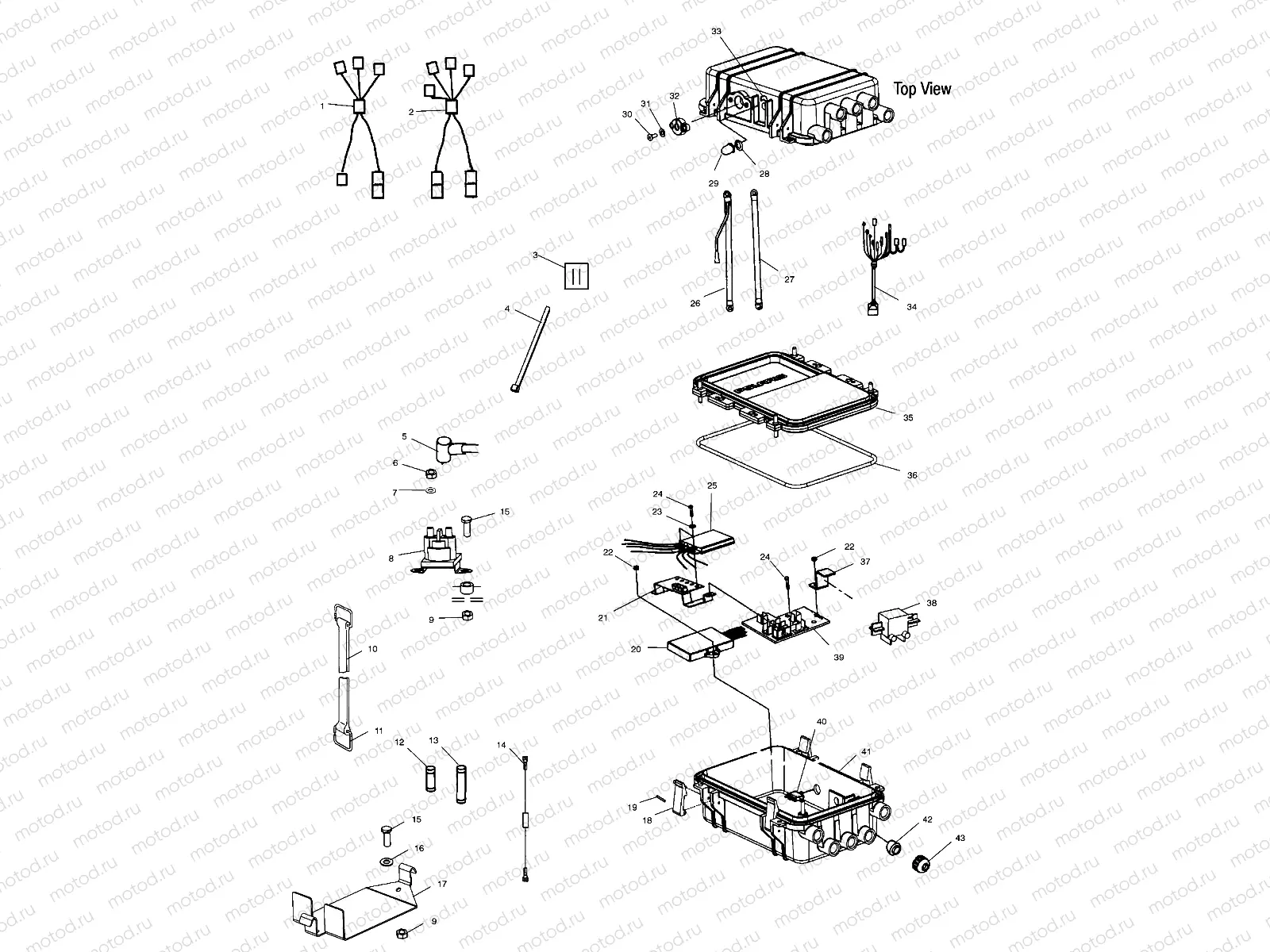 ELECTRICAL BOX - W035402DA (4981108110B05) | ELECTRICAL BOX - W035402DA (4981108110B05)