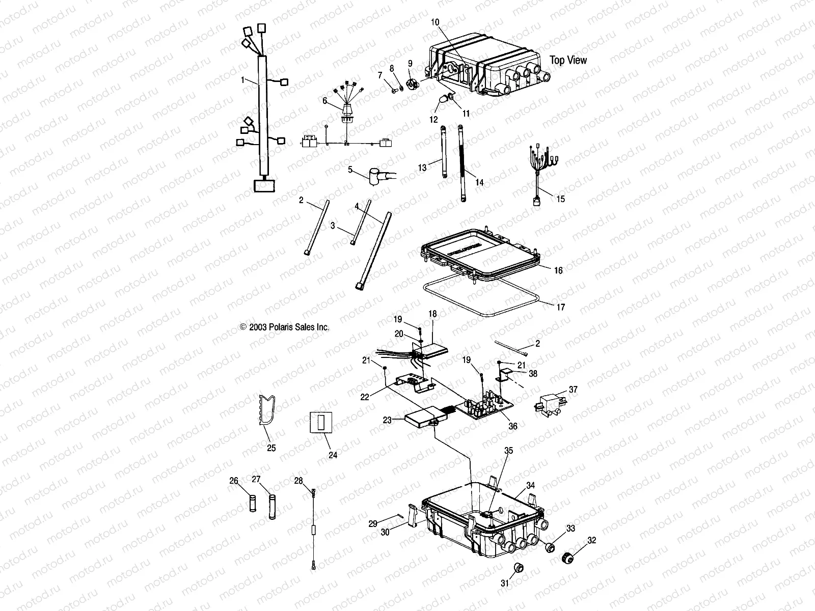 ELECTRICAL BOX - W045297DA/IA/IB (4990519051B11) | ELECTRICAL BOX - W045297DA/IA/IB (4990519051B11)