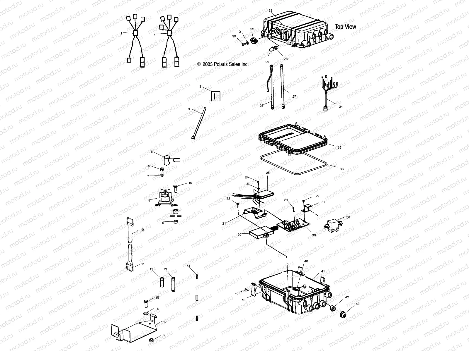 ELECTRICAL BOX - W045402DA (4990599059B05) | ELECTRICAL BOX - W045402DA (4990599059B05)
