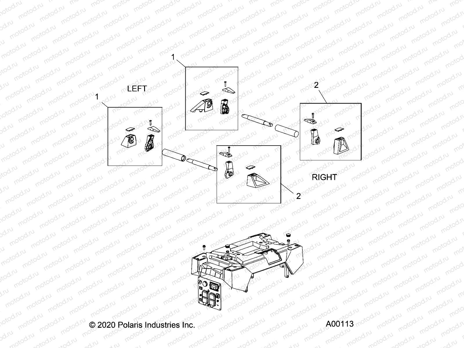 ELECTRICAL - CORD MANAGEMENT - P20GDGDNA (A00113) | ELECTRICAL - CORD MANAGEMENT - P20GDGDNA (A00113)