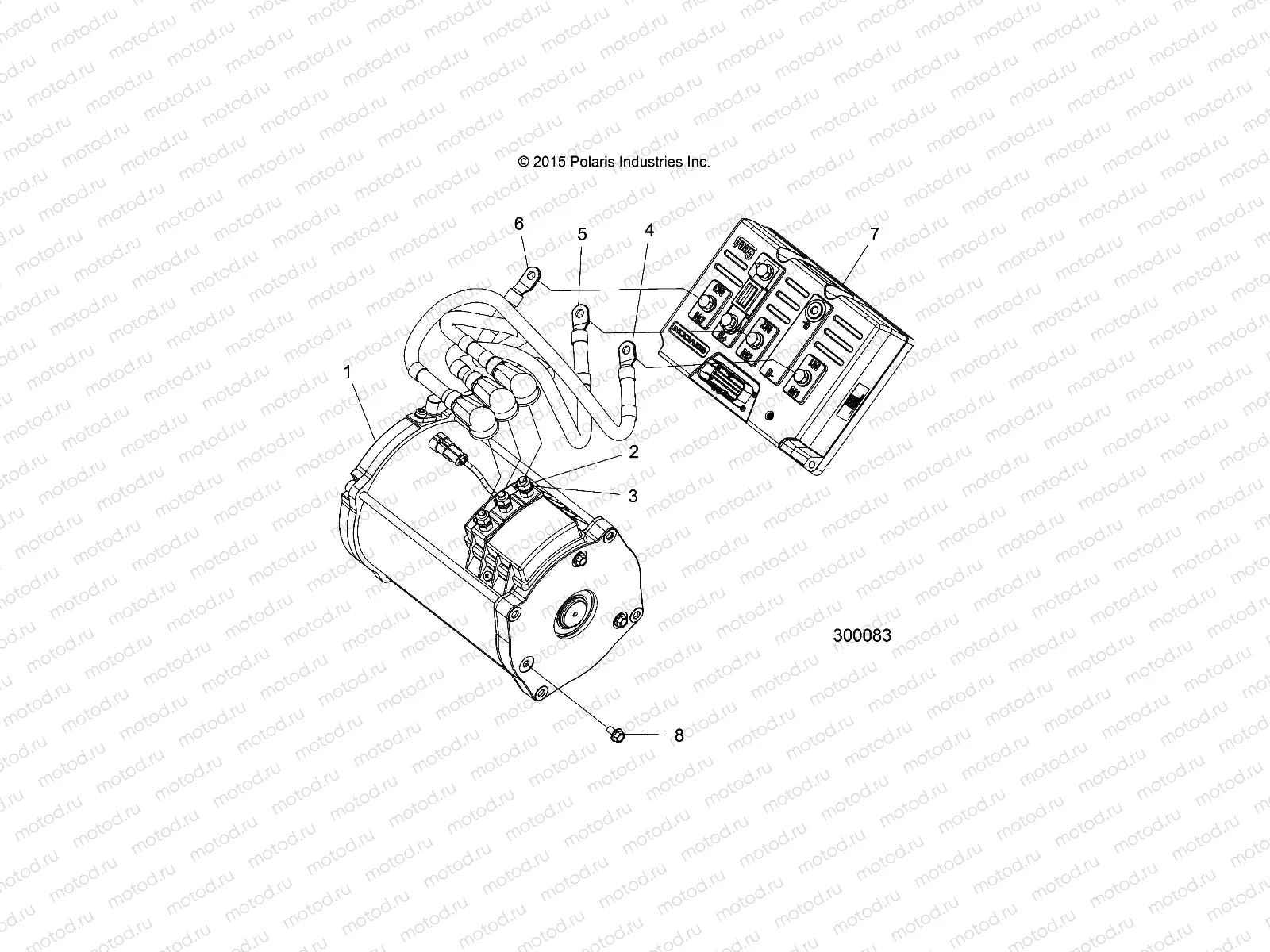ELECTRICAL | ELECTRICAL, 5KW MOTOR, STANDARD - L16G2/4/ EURO